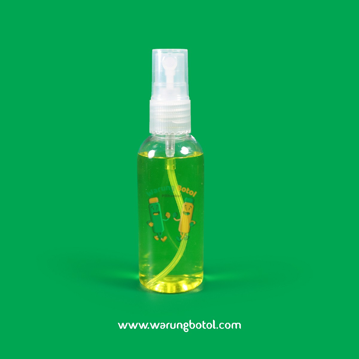 distributor jual botol plastik spray untuk handsanitizer 60ml bening murah terdekat di bandung jakarta bogor bekasi