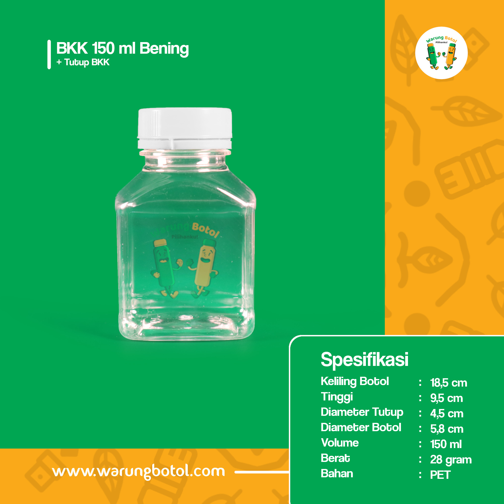 distributor toko jual botol plastik untuk obat kapsul tablet 150ml bening murah terdekat bandung jakarta bogor bekasi