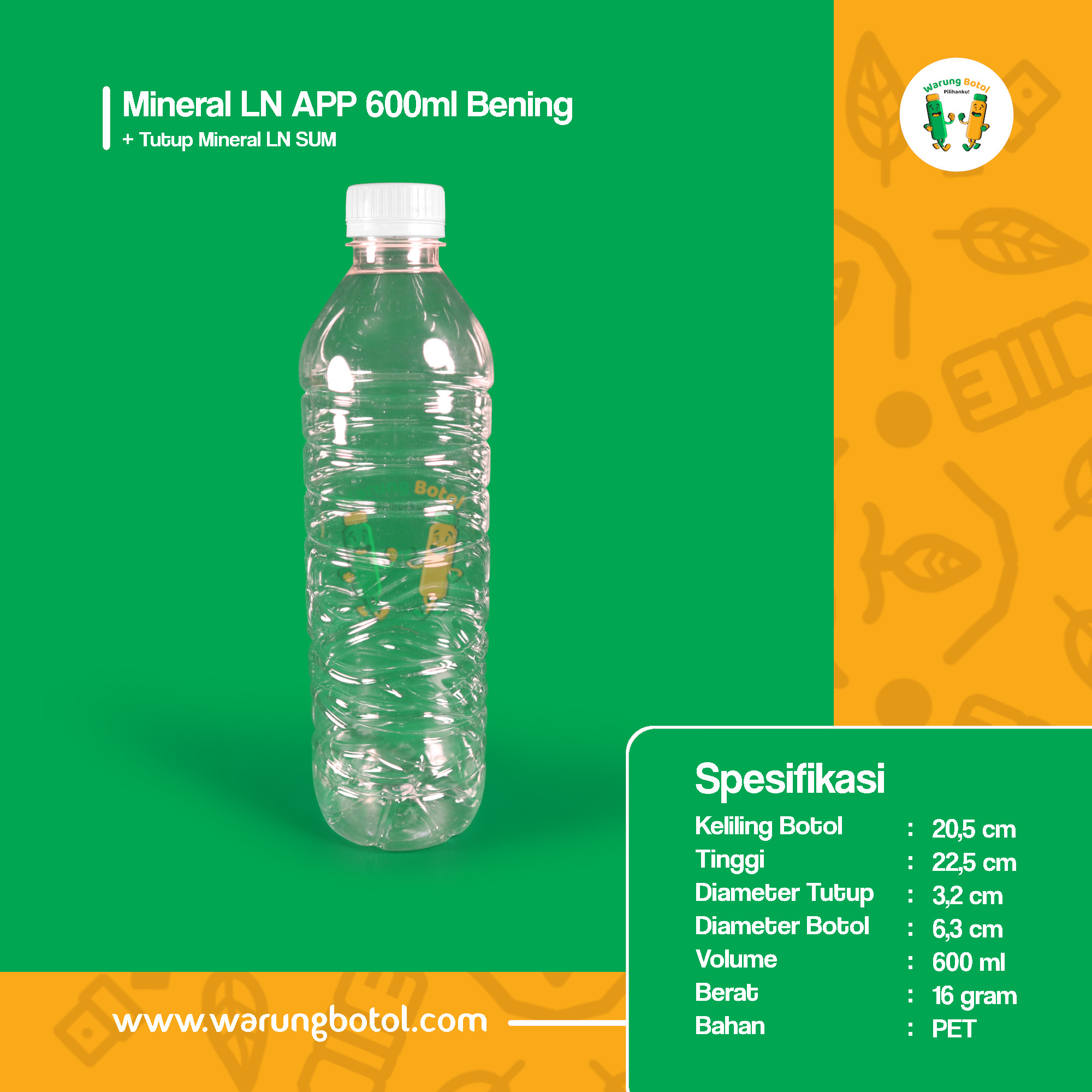warung botol plastik