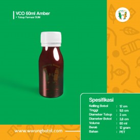 Foto Botol VCO 60 ml Amber