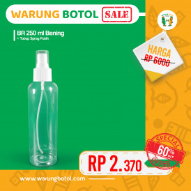 Foto (SALE) BR 250 ml Bening - Tutup Spray Putih