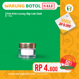 Foto (SALE) Pot Krim Luxury 10 gr List Gold